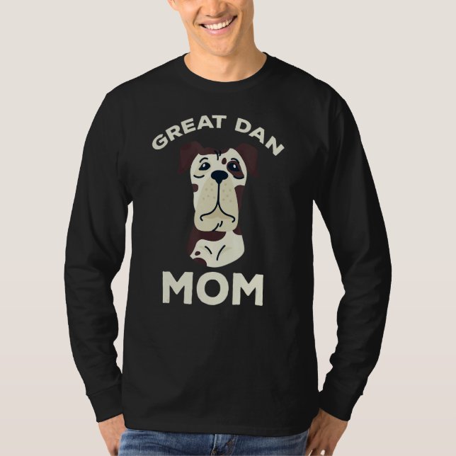 Camiseta Grande Proprietária De Cachorro Mãe Grande Cachorr (Frente)