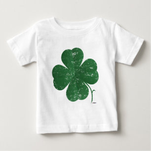 Camiseta Grande Quatro Folha de Folha - estilo de vintagem