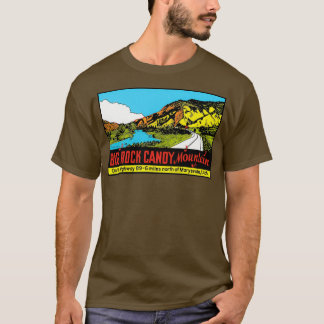 Camiseta Grande Rock Candy Mountain Viagens vintage Decal d