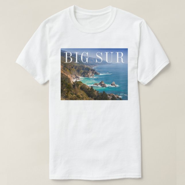 Camiseta Grande Sur Costa da Califórnia (Frente do Design)