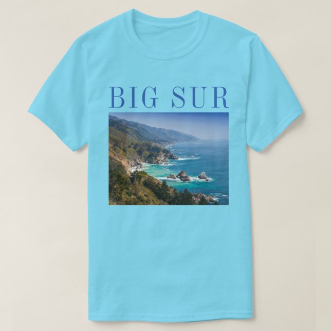 Camiseta Grande Sur Costa da Califórnia (Frente do Design)