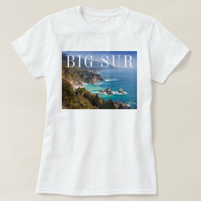 Camiseta Grande Sur Costa da Califórnia (Frente do Design)
