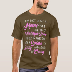 Camiseta Grande Taça da Avó Maravilhosa Meme
