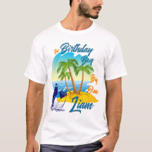 Grande Tema de Praia para Menino no Aniversário co