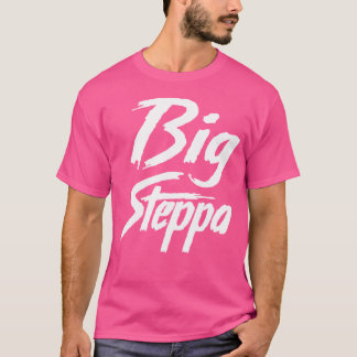 Camiseta Grande Trendência de Hip Hop Steppa