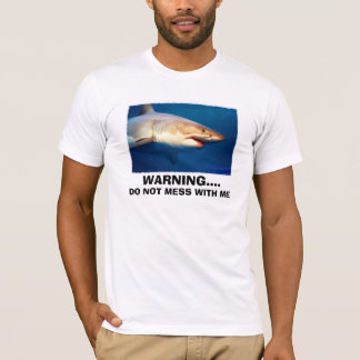 Camiseta Grande tubarão branco