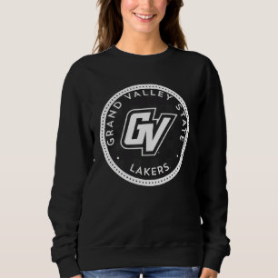 Camiseta Grande Vale GVSU Lakers Insígnia Xadrez