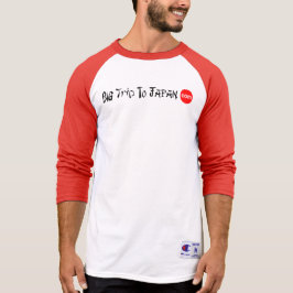 Camiseta Grande Viagem Ao Japão De Raglan Tee Capa 3/4