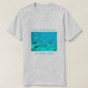 Camiseta Grande viagem de Queensland Austrália do recife de