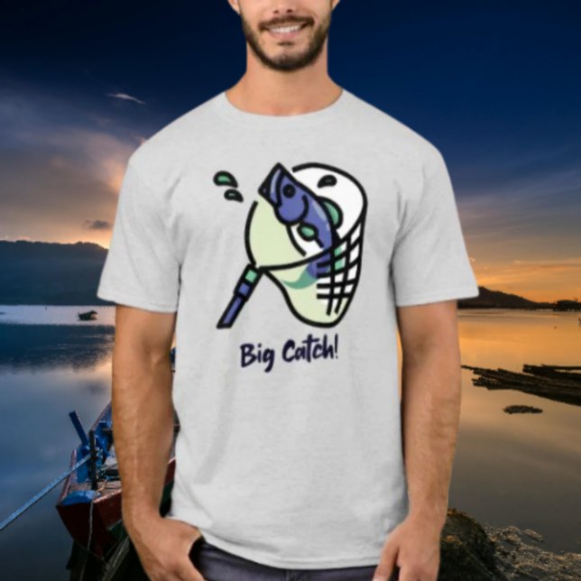Camiseta Grande Vitória na Pescaria (Criador carregado)