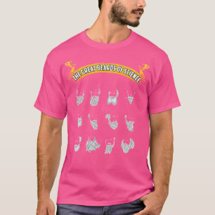 Camiseta Grandes Barbas Da Ciência Humor Nerdy Científico
