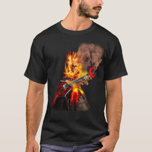 CAMISETA GRANDES BOLAS DE FOGO