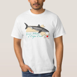 Camiseta Grandes brancos de Cape Cod