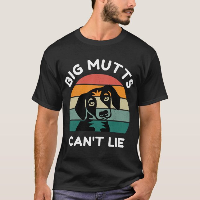 Camiseta Grandes Cachorros Não Podem Mentir - Design Divert (Frente)