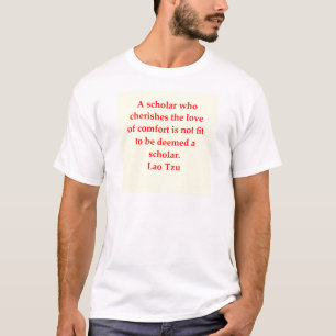 Camiseta grandes citações de Tzu do Lao