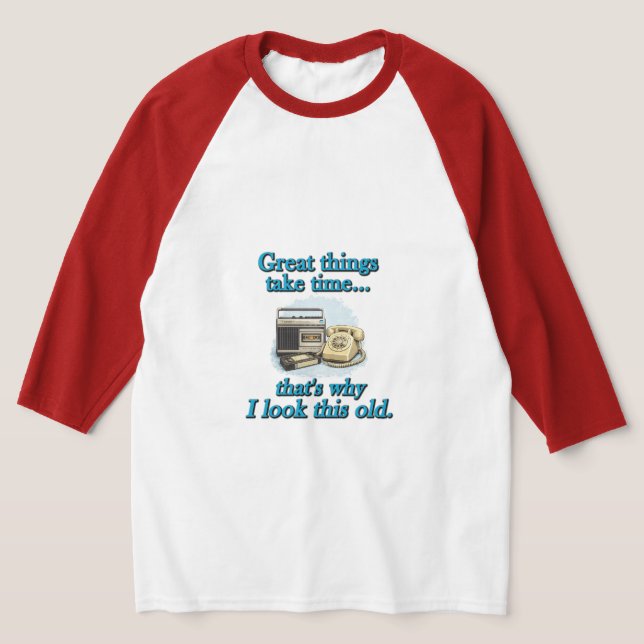 Camiseta Grandes coisas levam tempo (Postura )