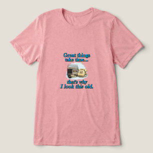 Camiseta Grandes coisas levam tempo