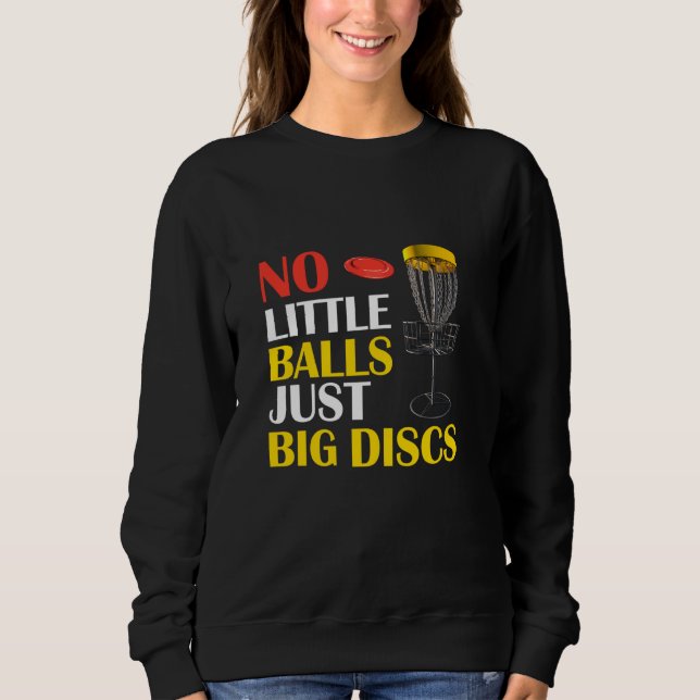 Camiseta Grandes Discos Sem Pequenas Bolas Engraçado Golf d (Frente)