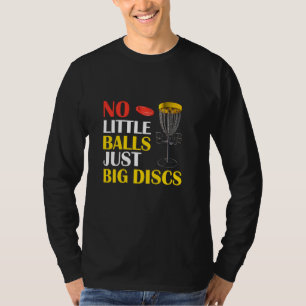 Camiseta Grandes Discos Sem Pequenas Bolas Engraçado Golf d