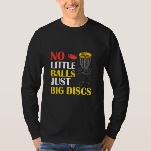 Camiseta Grandes Discos Sem Pequenas Bolas Engraçado Golf d