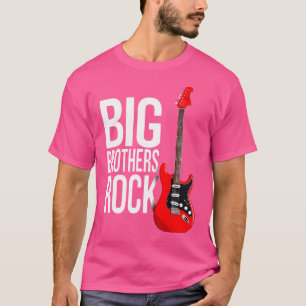 Camiseta Grandes Irmãos Rock Rock Guitar Irmão Mais Velho