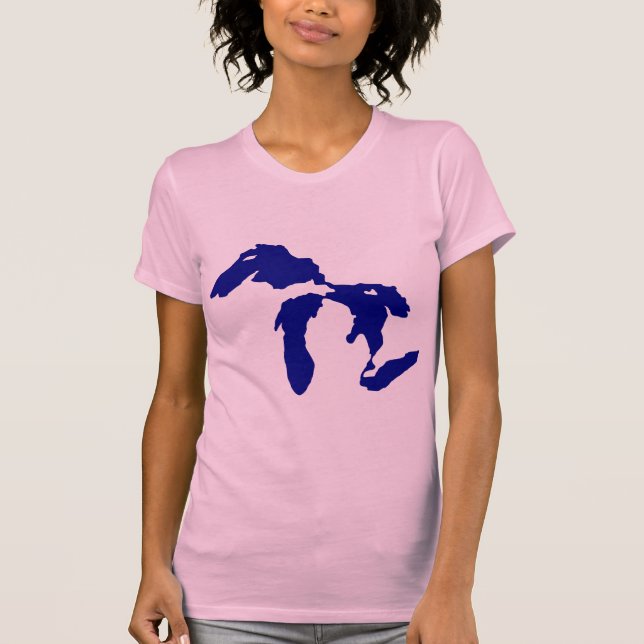 Camiseta Grandes lagos (Frente)