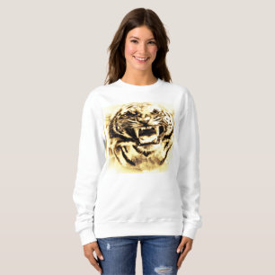 Camiseta Grandes modelos de gatos: Mad Tigers 01-01
