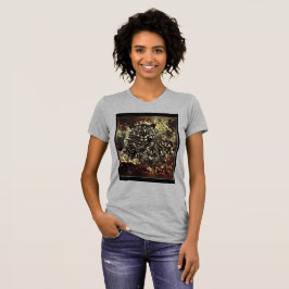 Camiseta Grandes Modelos Gatos: Leopard Laze 01-03