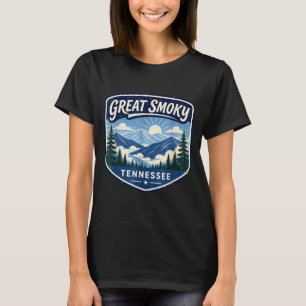 Camiseta Grandes montanhas fumegantes parque nacional do Te