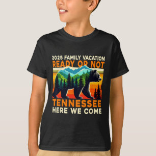 Camiseta Grandes Montanhas Fumosas Tennessee Férias em Famí