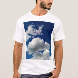 Camiseta Grandes nuvens macios