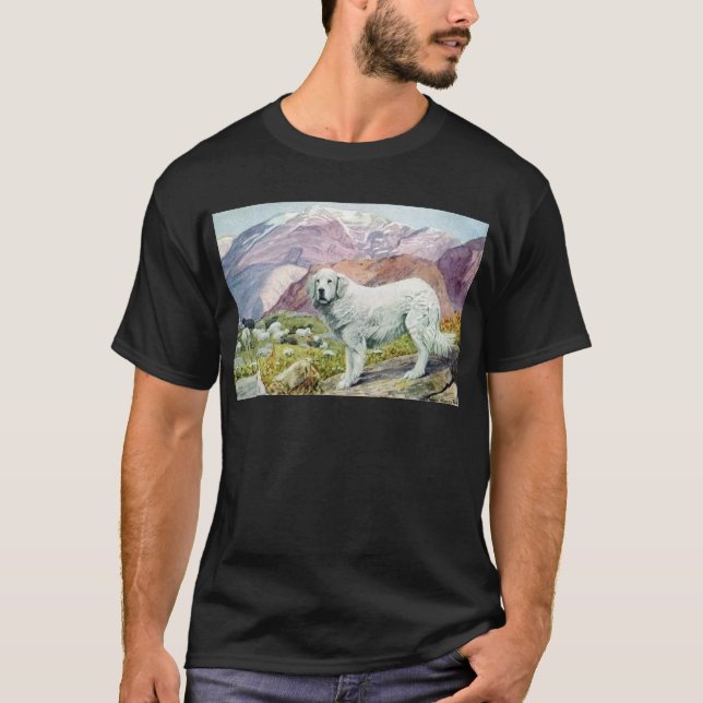 Camiseta Grandes Pyrenees (Frente)