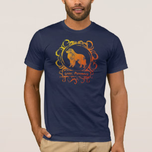 Camiseta Grandes Pyrenees resistidos elegantes