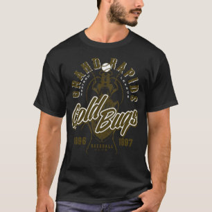 Camiseta Grandes Rapids Insetos Dourados