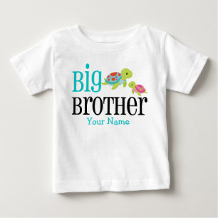Camiseta Grandes Tartarugas do Mar Irmão Personalizadas