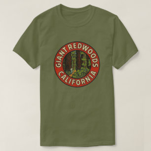 Camiseta Grandiosa Sequoias Califórnia -