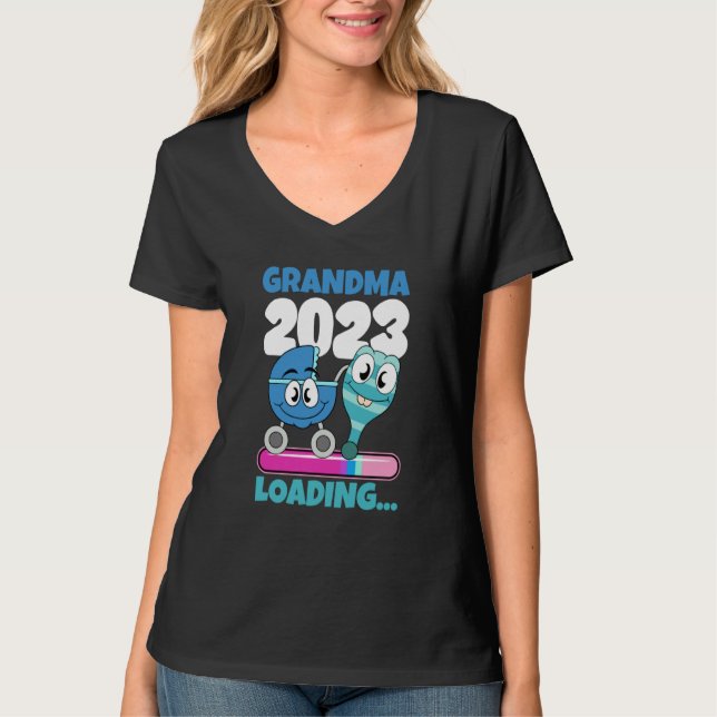 Camiseta Grandma 2023 Loading  2 (Frente)