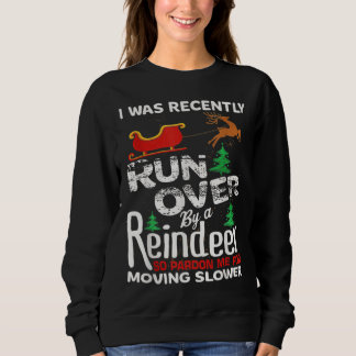 Camiseta Grandma Got Run Over By A Reindeer Christmas So Pa