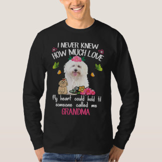 Camiseta Grandma I never knew How much Love Plus Size