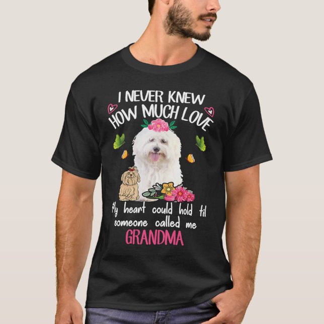 Camiseta Grandma I never knew How much Love Plus Size (Frente)
