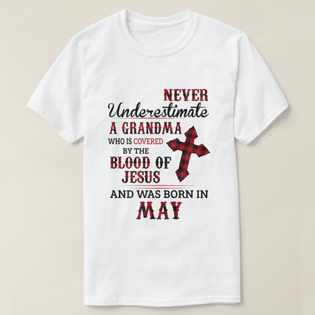 Camiseta Grandma Jesus Shirt (Frente do Design)