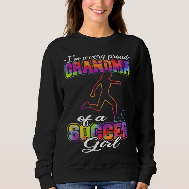 Camiseta Grandma of a Soccer Girl  Soccer Player Soccer Gra (Frente)