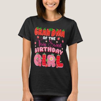 Camiseta Grandma of The Two Sweet 2nd Birthday Girl