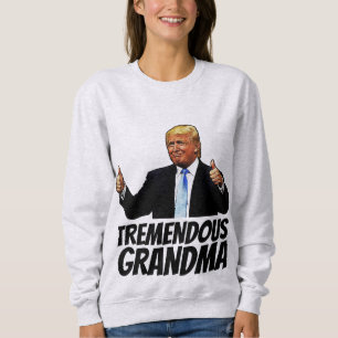 CAMISETA GRANDMA TRUMP T—CAMISAS