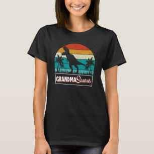 Camiseta Grandmasauro Rex Dinossauro Vovó Família Surus M