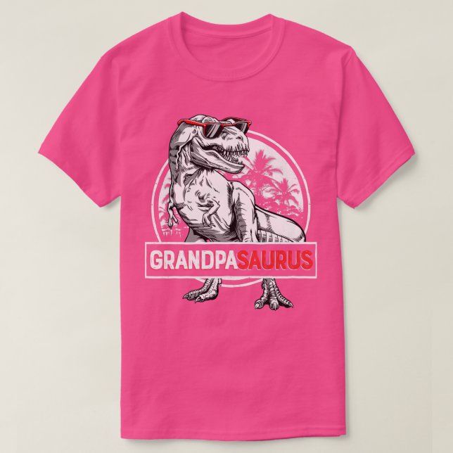 Camiseta Grandmasauro T rex Avó Surus Dinossauro Avô (Frente do Design)