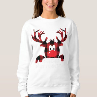 Camiseta Grandmom Always be yourself Reindeer Santa Hat Buf
