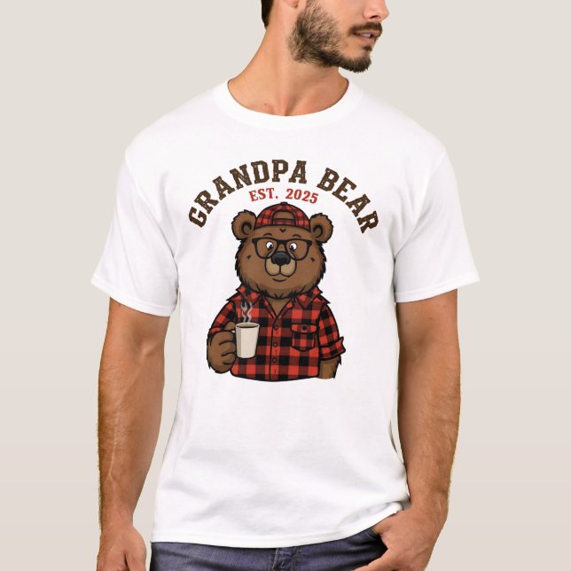 Camiseta Grandpa Bear 2025 hoodie/t-shirt (Frente)