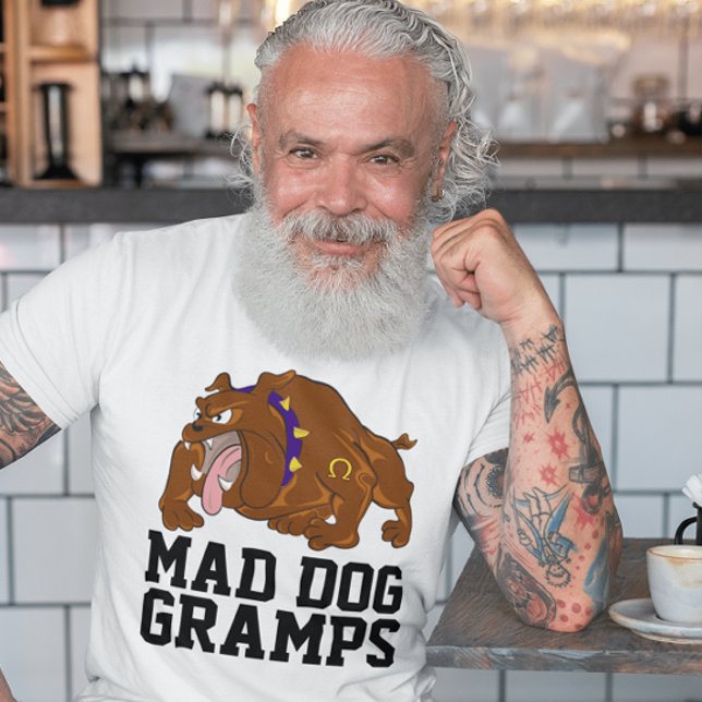CAMISETA GRANDPA FUNNY MAD DOG GRAMPS T SHIRT (Criador carregado)