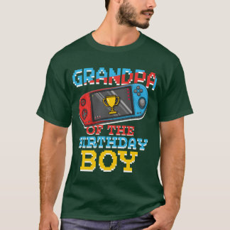 Camiseta Grandpa Of Gamer Video Game Lover Gamer funny girl